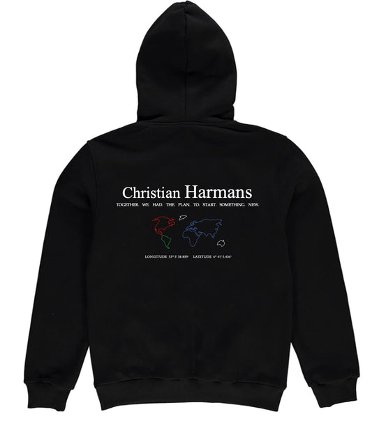 New World Hoodie Black